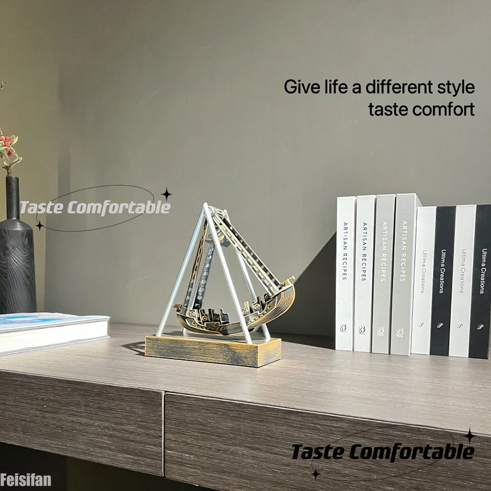 Home Office Architecture - Vintage piratenschip aromatherapie houder nautische ambachtelijke