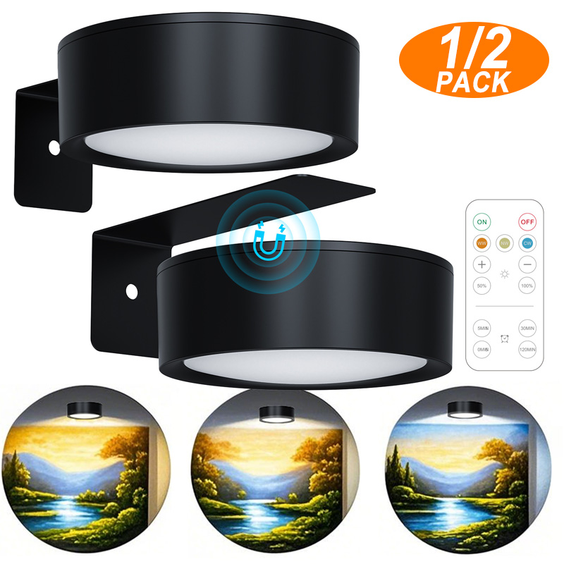 Desk Lamp Led - 1pc Bureaulamp LED Magnetisch Puck Licht