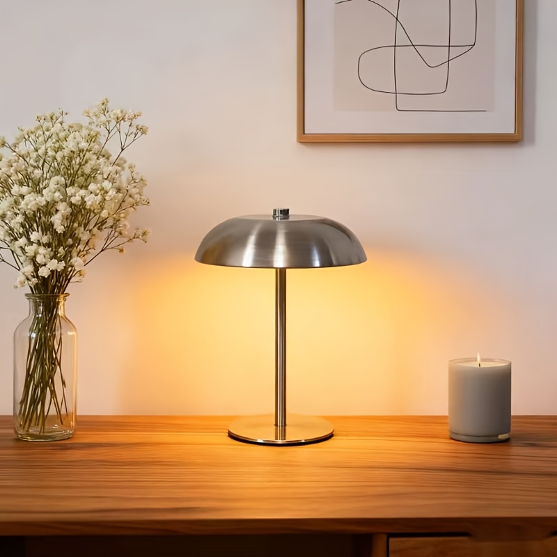 Desk Lamp Led - Multi-scene sfeerverlichting metalen vintage minimalistische paddenstoel