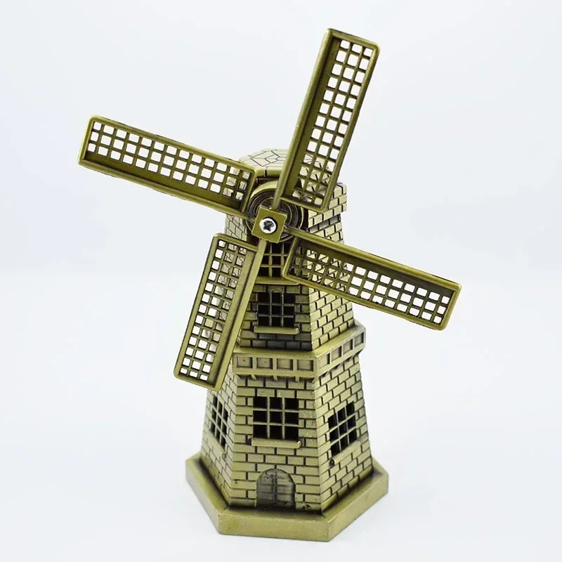 Home Office Architecture - Metalen wereldberoemde gebouw architectuurmodel Libert Big