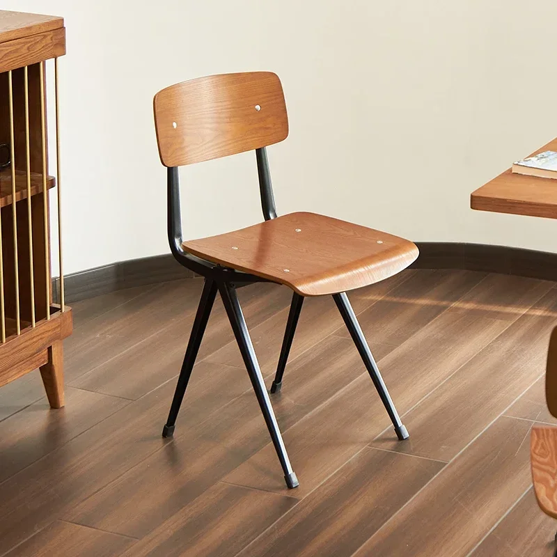 Home Office Industrial Design - Amerikaanse industriële stijl eetkamerstoel, retro ijzeren