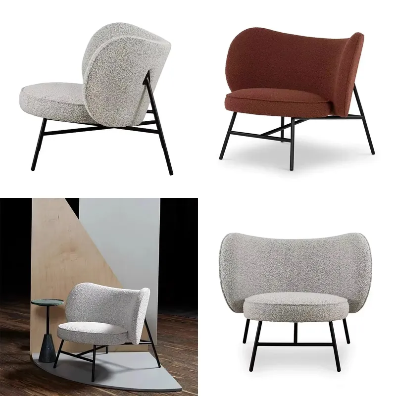 Home Office Industrial Design - Moderne industriële eenpersoonssofa, licht luxe vrijetijdsdesign