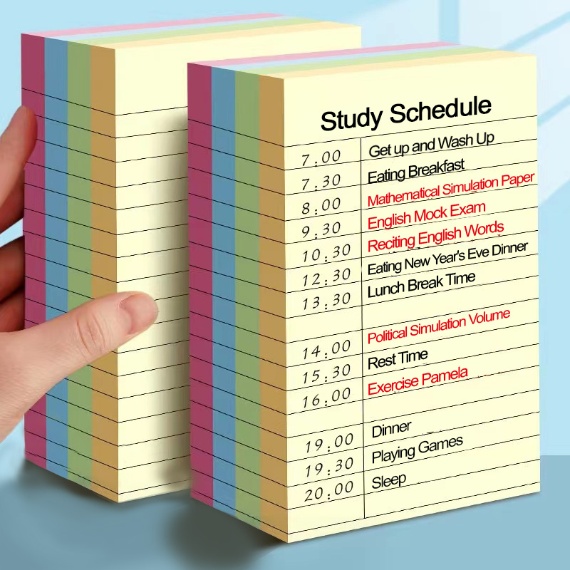 Sticky Note Dispenser - 200 vellen Lijn Sticky Notes 4