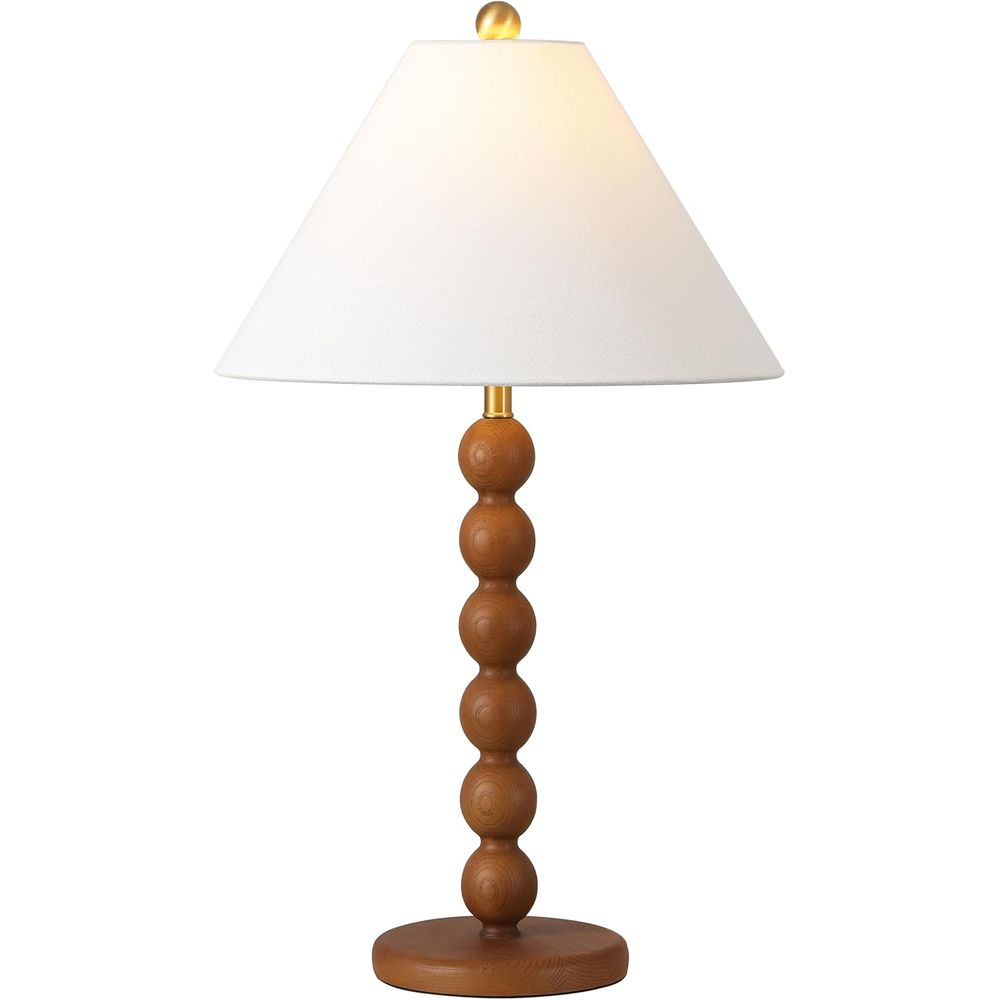 Desk Lamp Led - Tafellamp van natuurlijk bruine hars met
