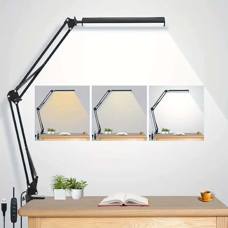 Desk Lamp Led - LED-bureaulamp voor thuis, lezen, studeren, verstelbare