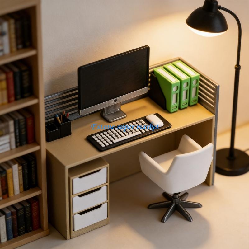 090B Miniatuur computerbureaum - Home Office Architecture recensie en prijs
