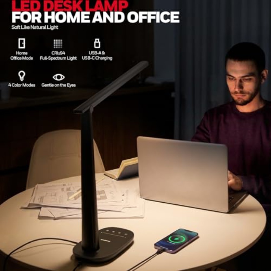 LED bureaulamp voor thuiskanto - Desk Lamp Led recensie en prijs