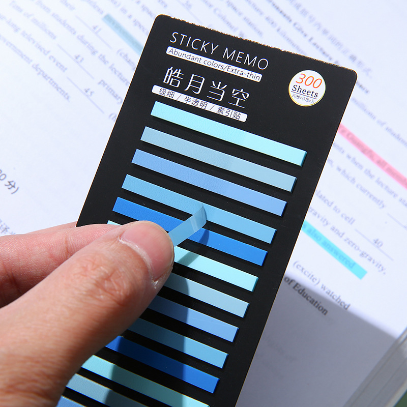 300 vellen transparant regenbo - Sticky Note Dispenser recensie en prijs