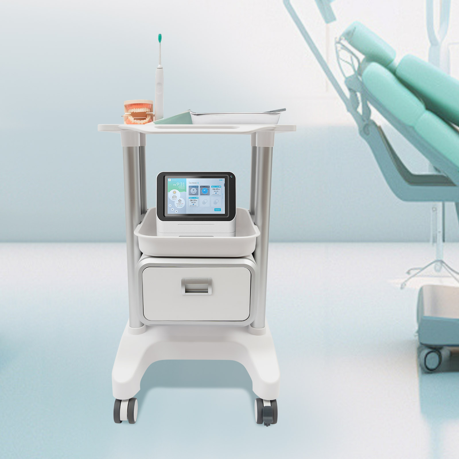 Salonkar Medische Trolley 220  - Rolling File Cart recensie en prijs
