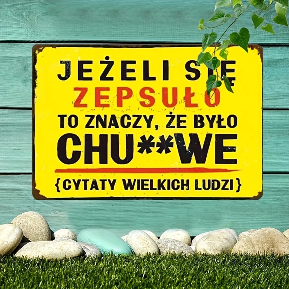 Tin Sign - Vintage duurzame me - Home Office Quotes recensie en prijs