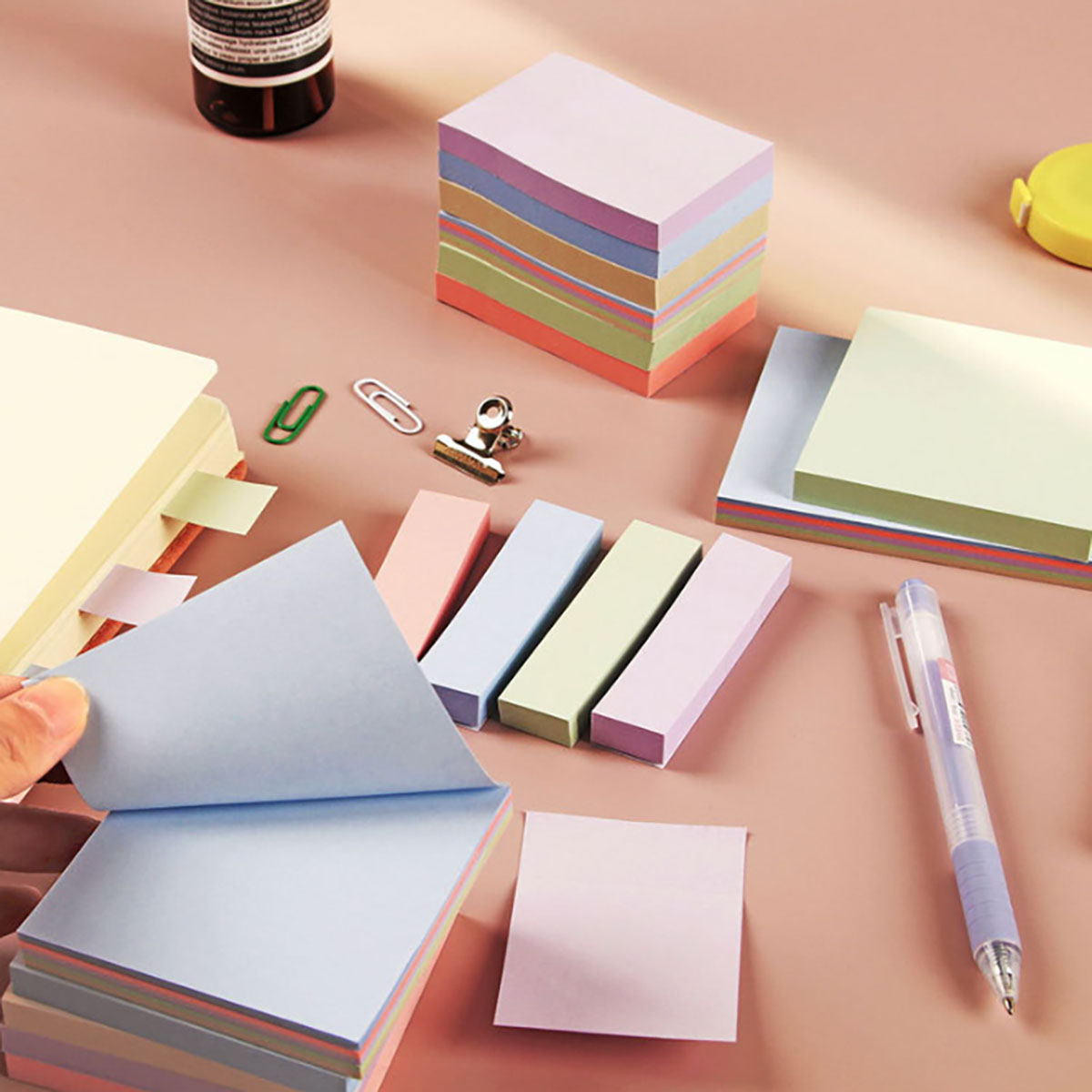 100 Vellen Kleur Sticky Notes  - Sticky Note Dispenser recensie en prijs