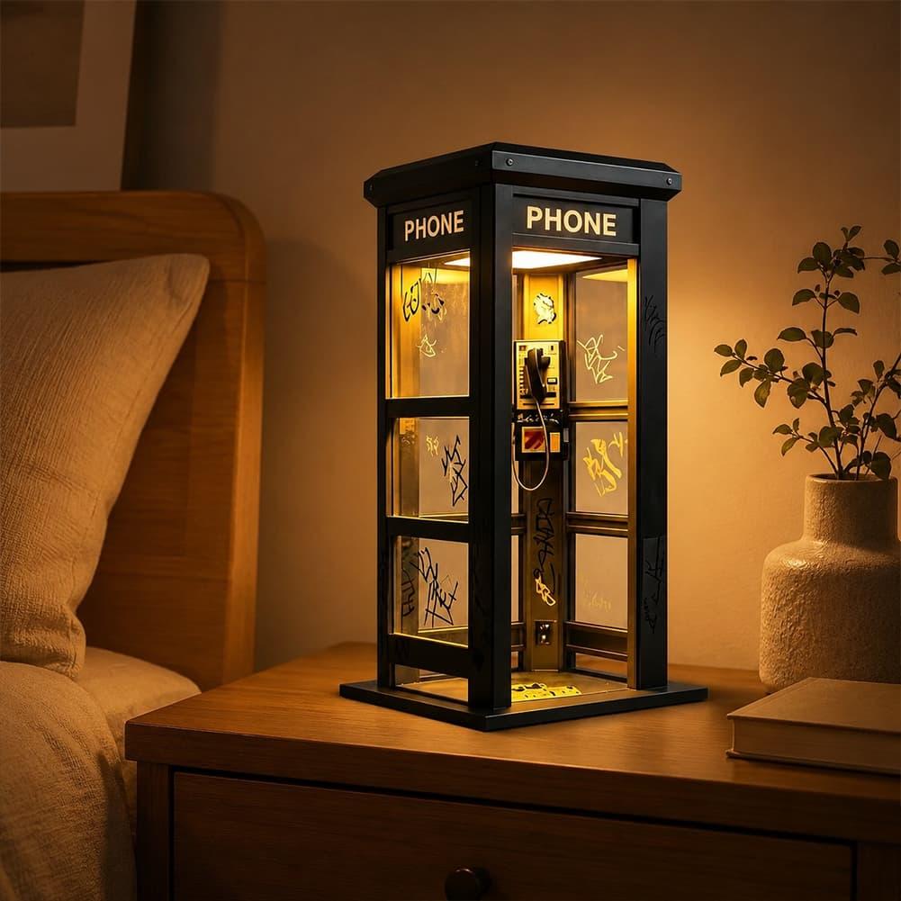 Retro Graffiti Telefooncel Taf - Desk Lamp Led recensie en prijs