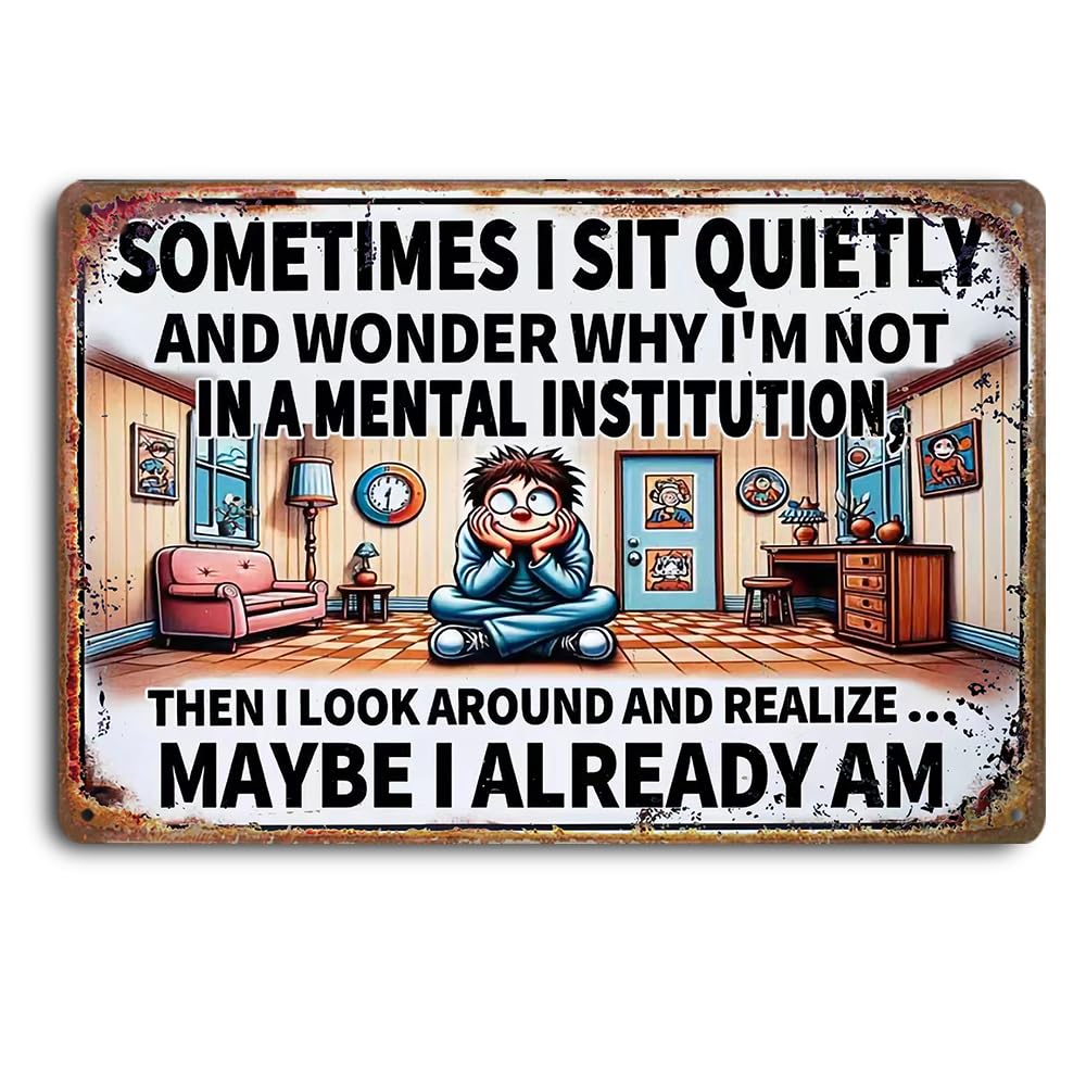 Humoristische vintage wanddeco - Home Office Quotes recensie en prijs