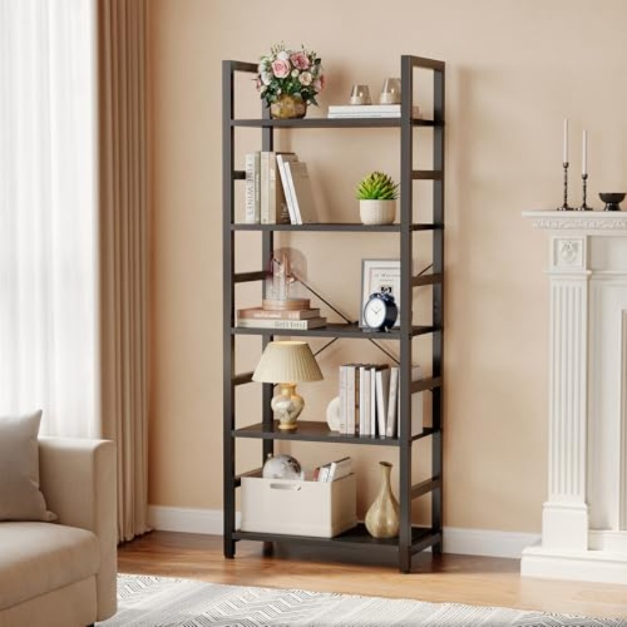 5-laags boekenplank, moderne h - Home Office Living Room recensie en prijs