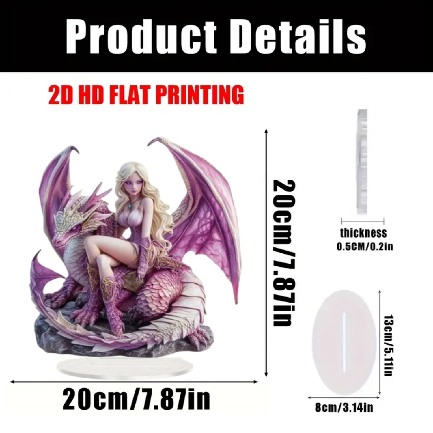 Fairy Standbeeld, 2D Platte Ac - Office Table Home recensie en prijs