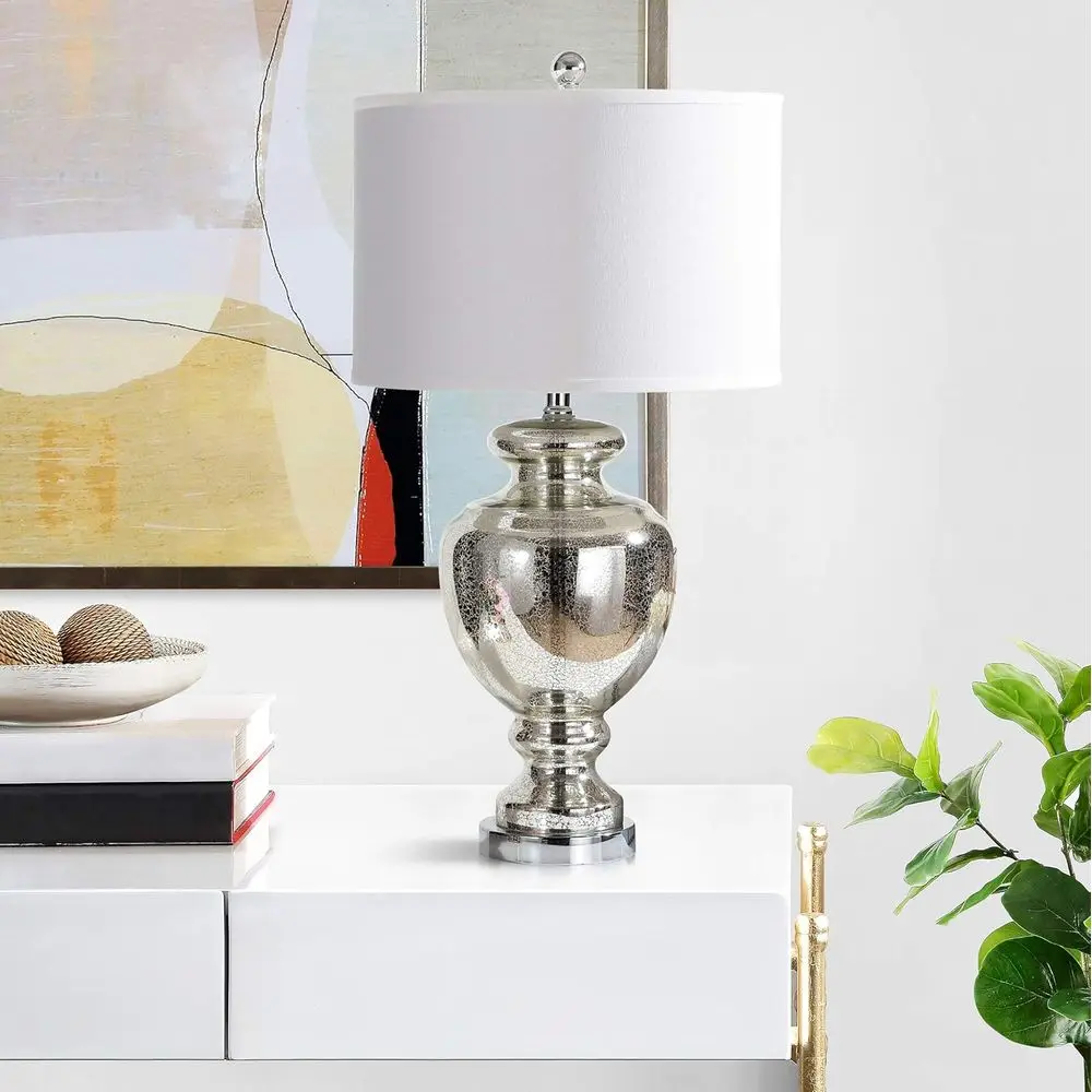 Mercury Silver Crackle Glass 2 - Home Office Living Room recensie en prijs