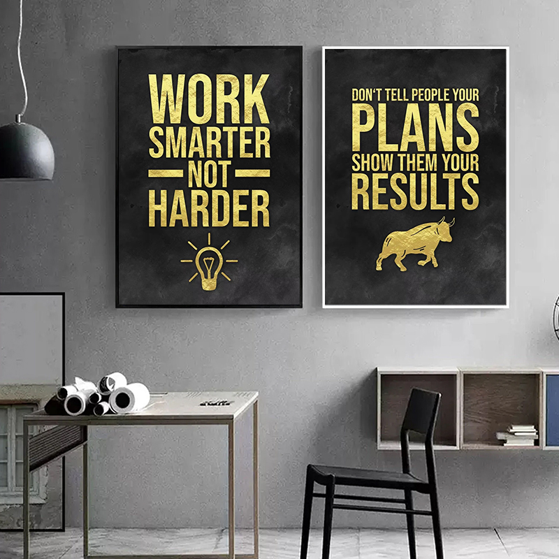 Motiverende Quotes Canvas Schi - Home Office Quotes recensie en prijs