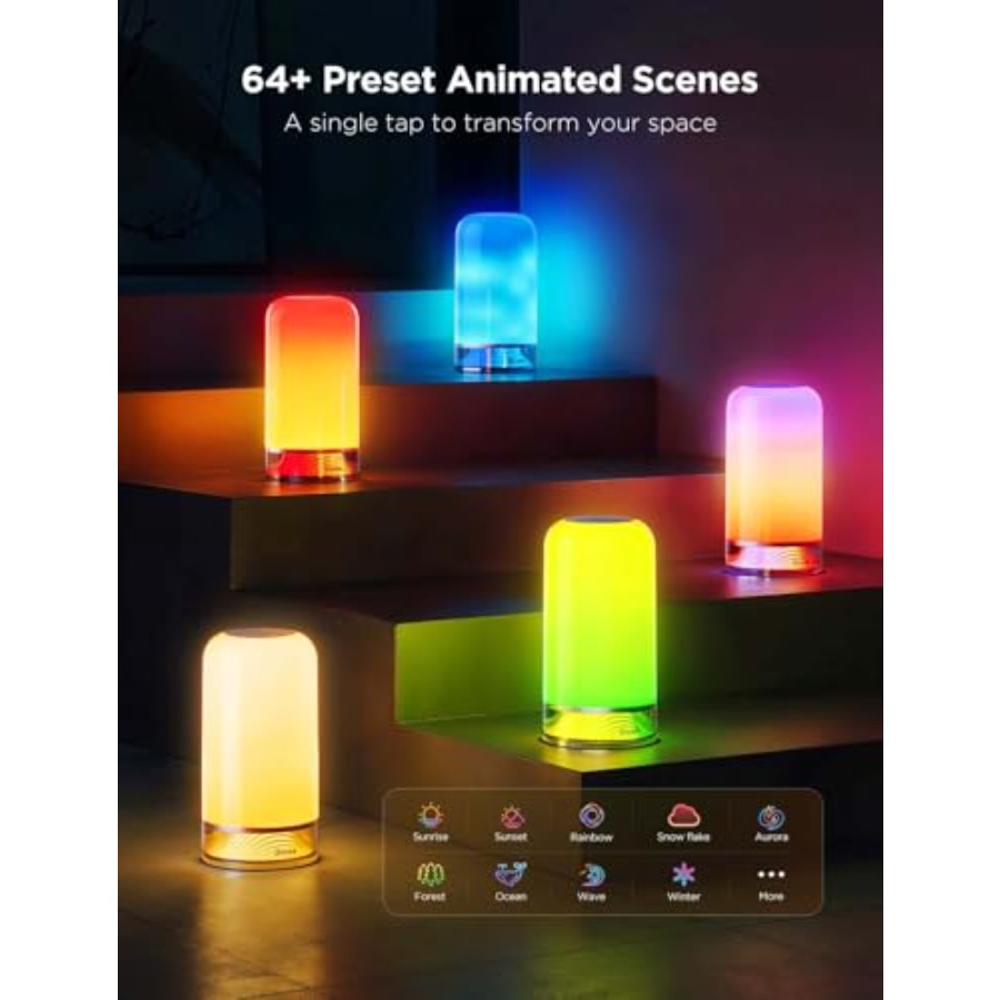 RGBIC Slimme Tafellamp 2, Touc - Desk Lamp Led recensie en prijs
