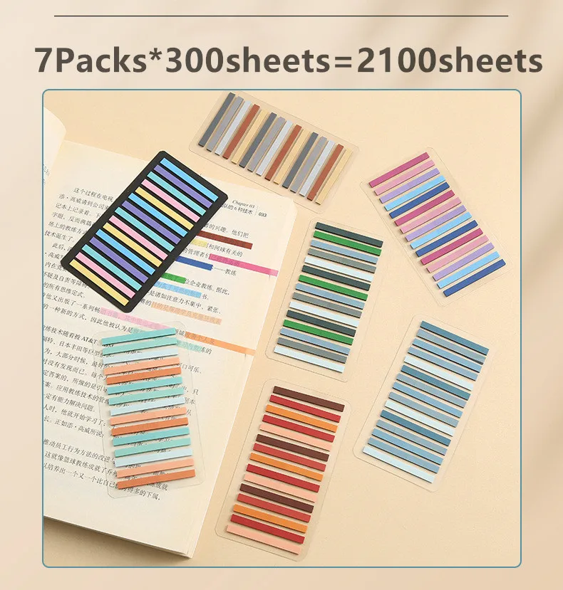 2100 Vellen Transparentes Stic - Sticky Note Dispenser recensie en prijs