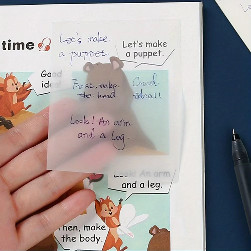 50 vellen transparante notitie - Sticky Note Dispenser recensie en prijs