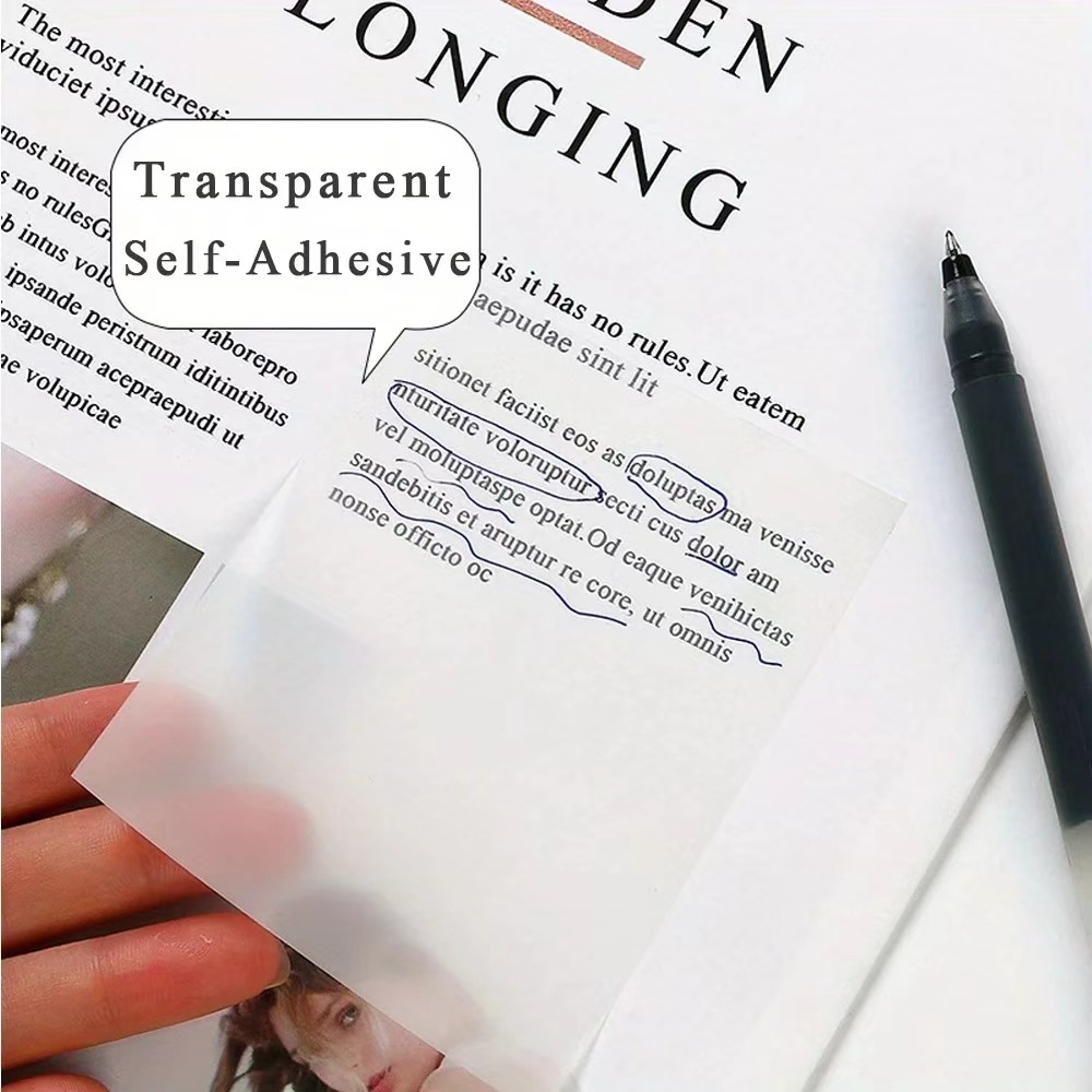 50 vellen transparante notitie - Sticky Note Dispenser recensie en prijs