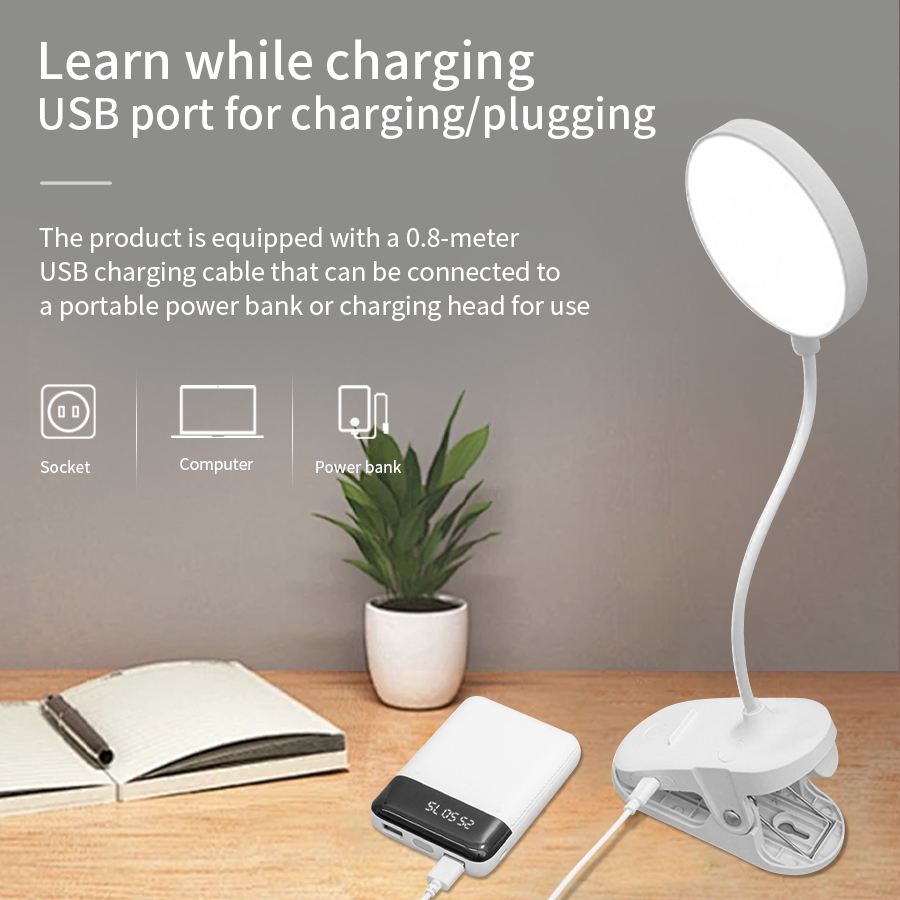 LED Clip Bureaulamp 360 °   Fl - Desk Lamp Led recensie en prijs