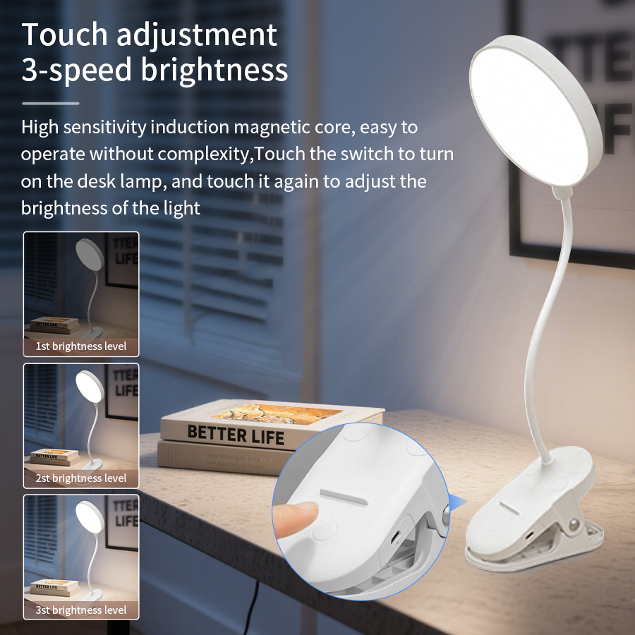LED Clip Bureaulamp 360 °   Fl - Desk Lamp Led recensie en prijs