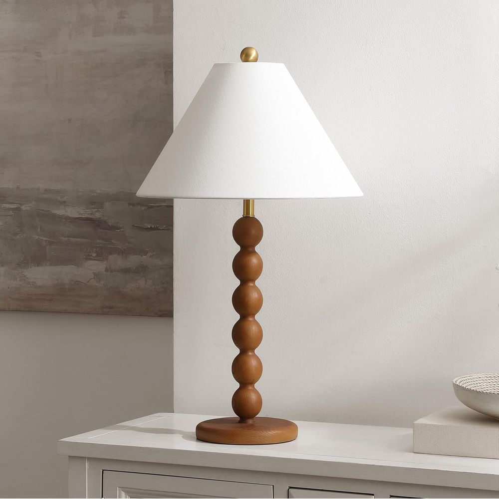 Tafellamp van natuurlijk bruin - Desk Lamp Led recensie en prijs
