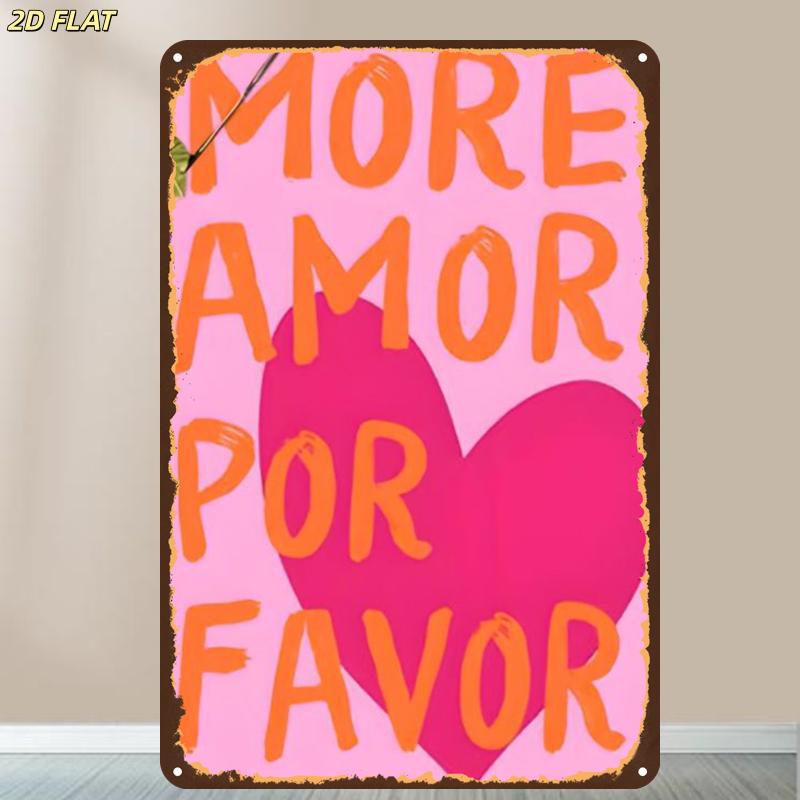 Meer liefde alsjeblieft roze h - Home Office Quotes recensie en prijs