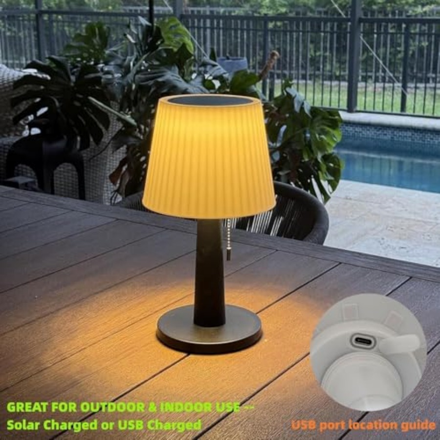 Solar Tafellampen Buiten Binne - Desk Lamp Led recensie en prijs